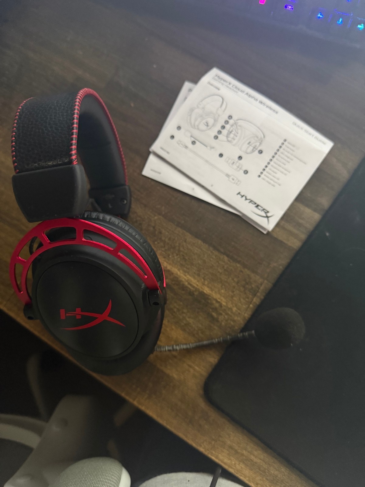 HyperX Cloud Alpha Wireless – Gaming Headset for PC (NO DONGLE)