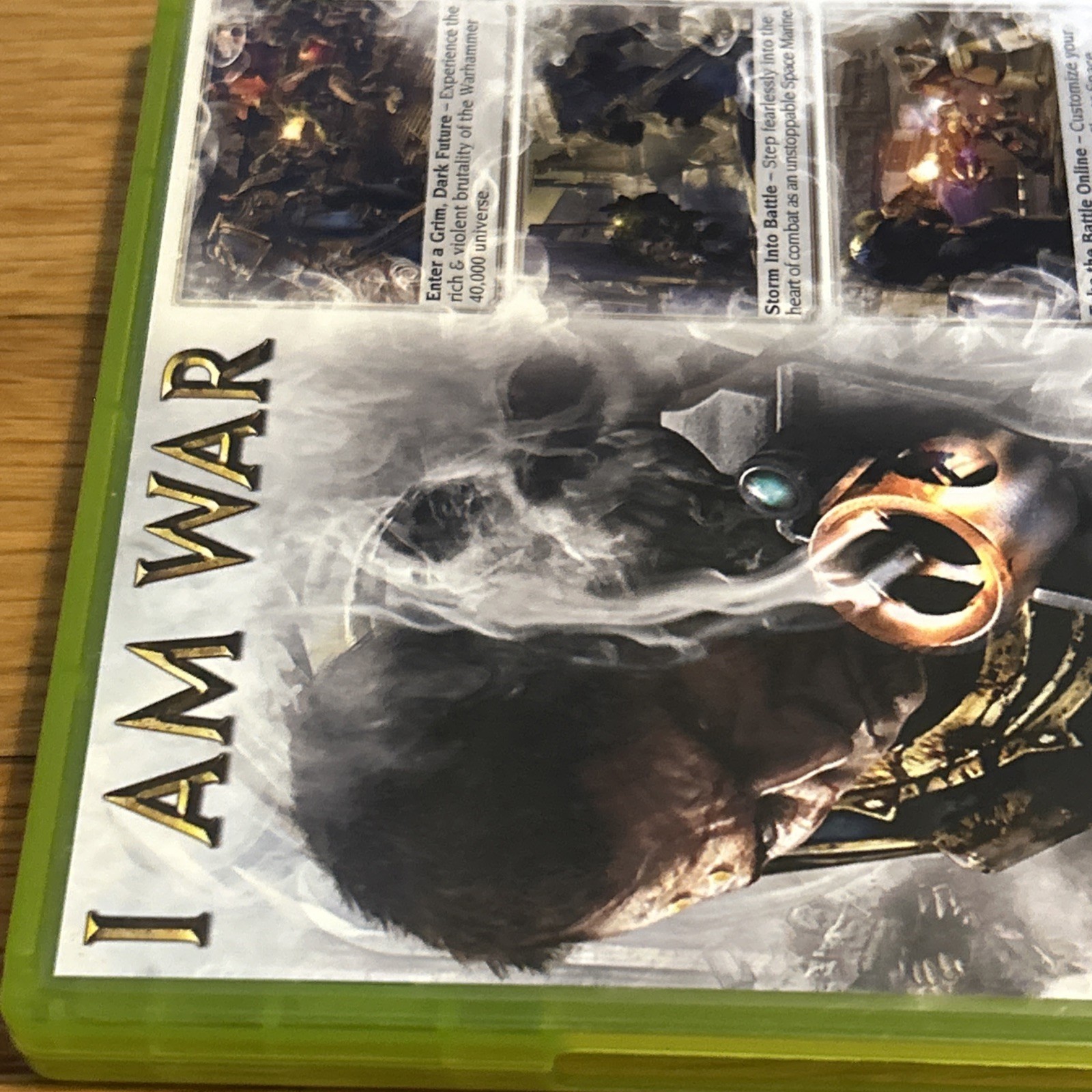 Warhammer 40,000 40k Space Marine Xbox 360 CIB Complete In Box with Manual