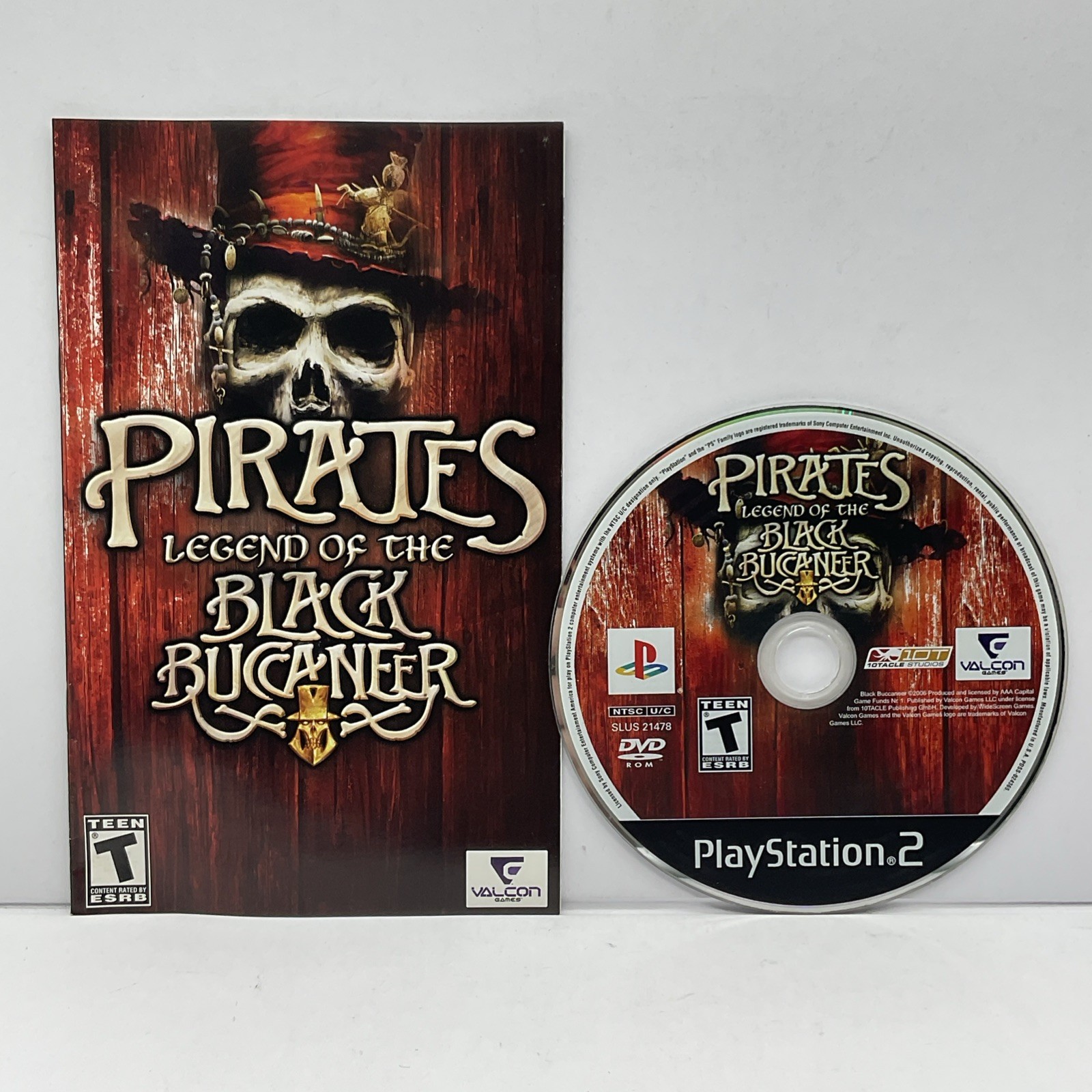 Pirates: Legend of the Black Buccaneer (PS2)Tested & Complete|Excellent|CIB