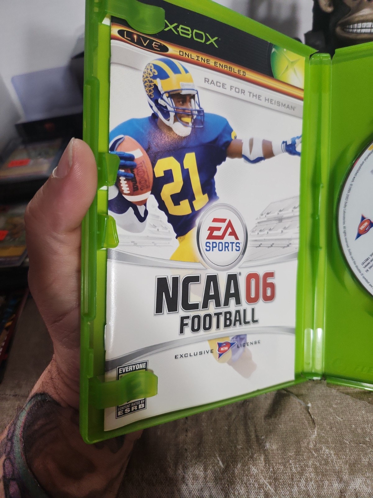 NCAA Football 06 | Xbox Original, 2005 | Complete CIB W/ Manual