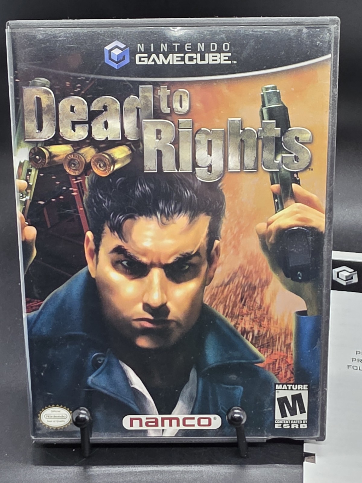 Nintendo GameCube Dead to Rights *No Game*No Manual Case + Cover Art + Reg Card
