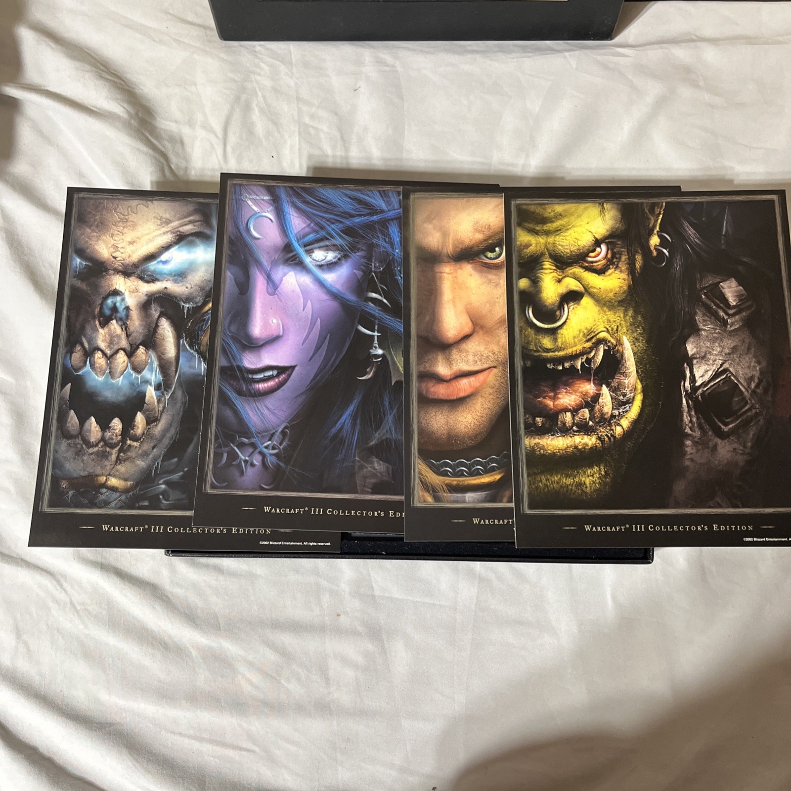 WARCRAFT III REIGN OF CHAOS – COLLECTOR’S EDITION VERY RARE PIECES