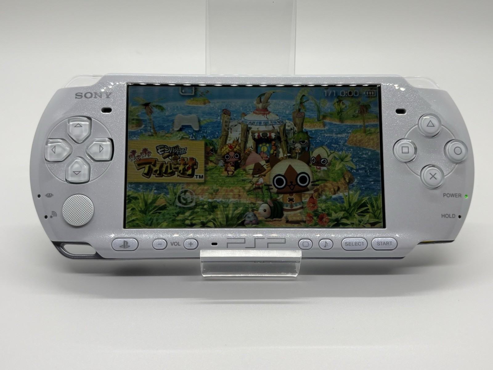 [Excellent++] Sony PSP 3000 Pearl White Tested – Console only or Ready to Play