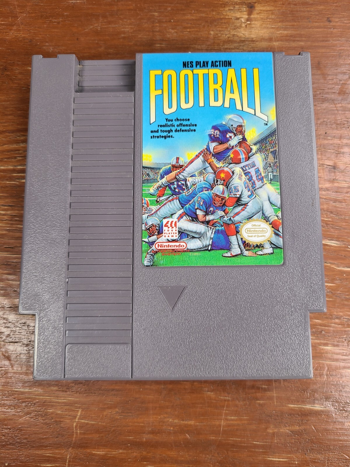 NES Play Action Football (Nintendo NES, 1990) Cartridge ONLY Tested + Working