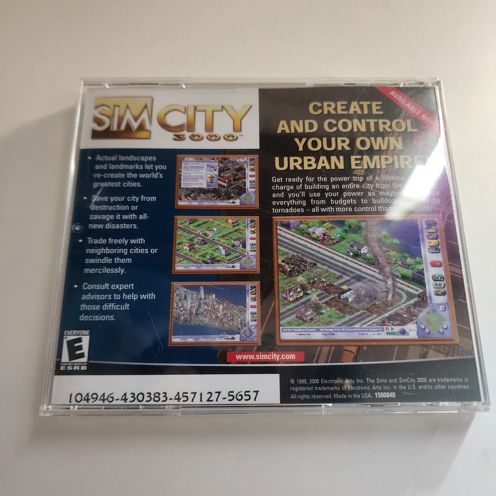 The Sims PC CD-ROM Game Original EA Maxis Life Simulation ESRB T Teen