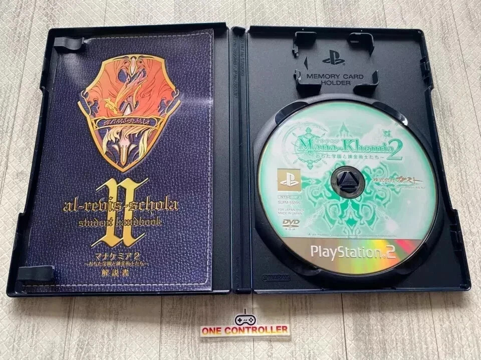 SONY PS2 Kingdom Hearts ⅠⅡ & Final Mix & Mana KhemiaⅠ&Ⅱset from Japan