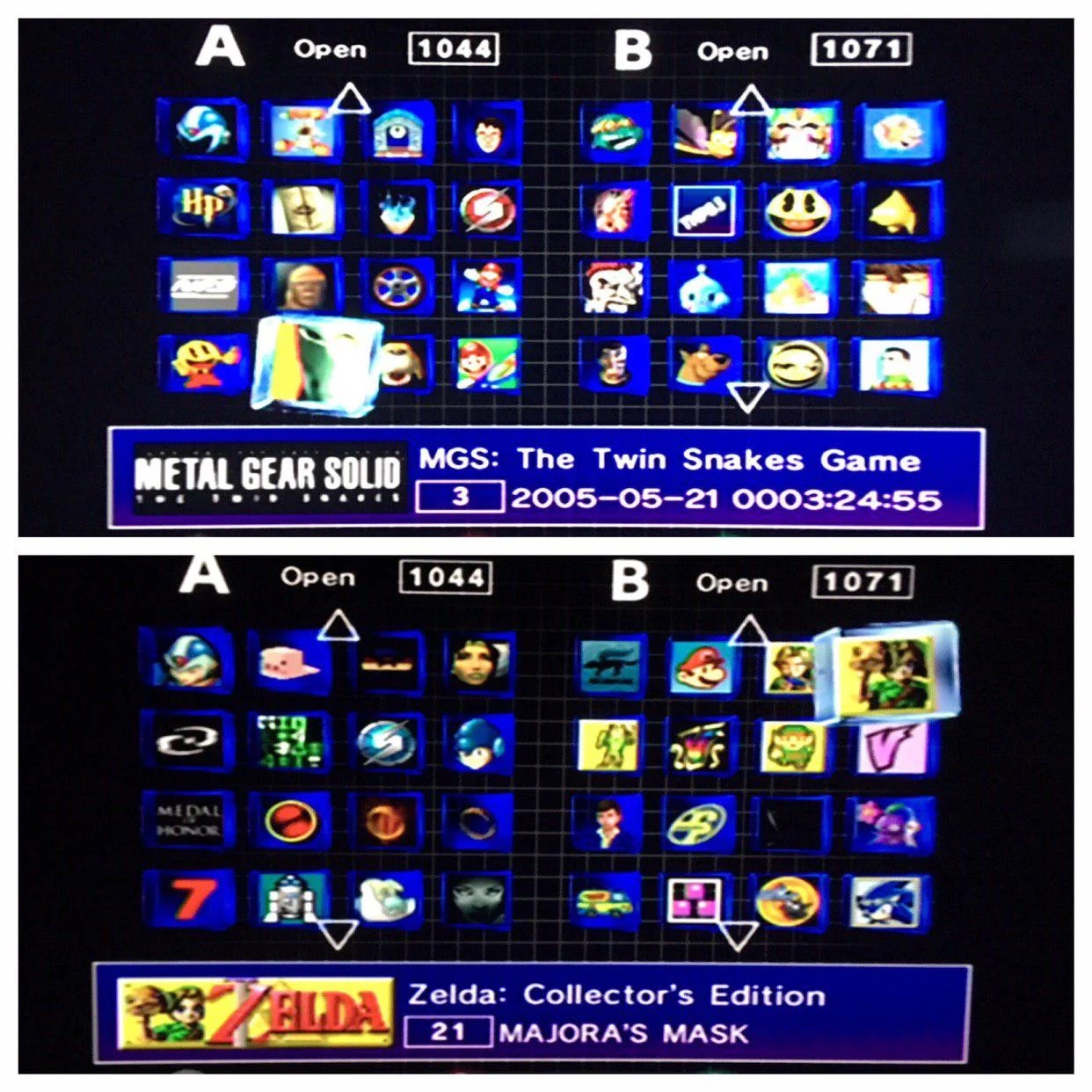 GameCube Unlocked Save Collection 300+ Saves – 512MB Memory Card – 100% Complete