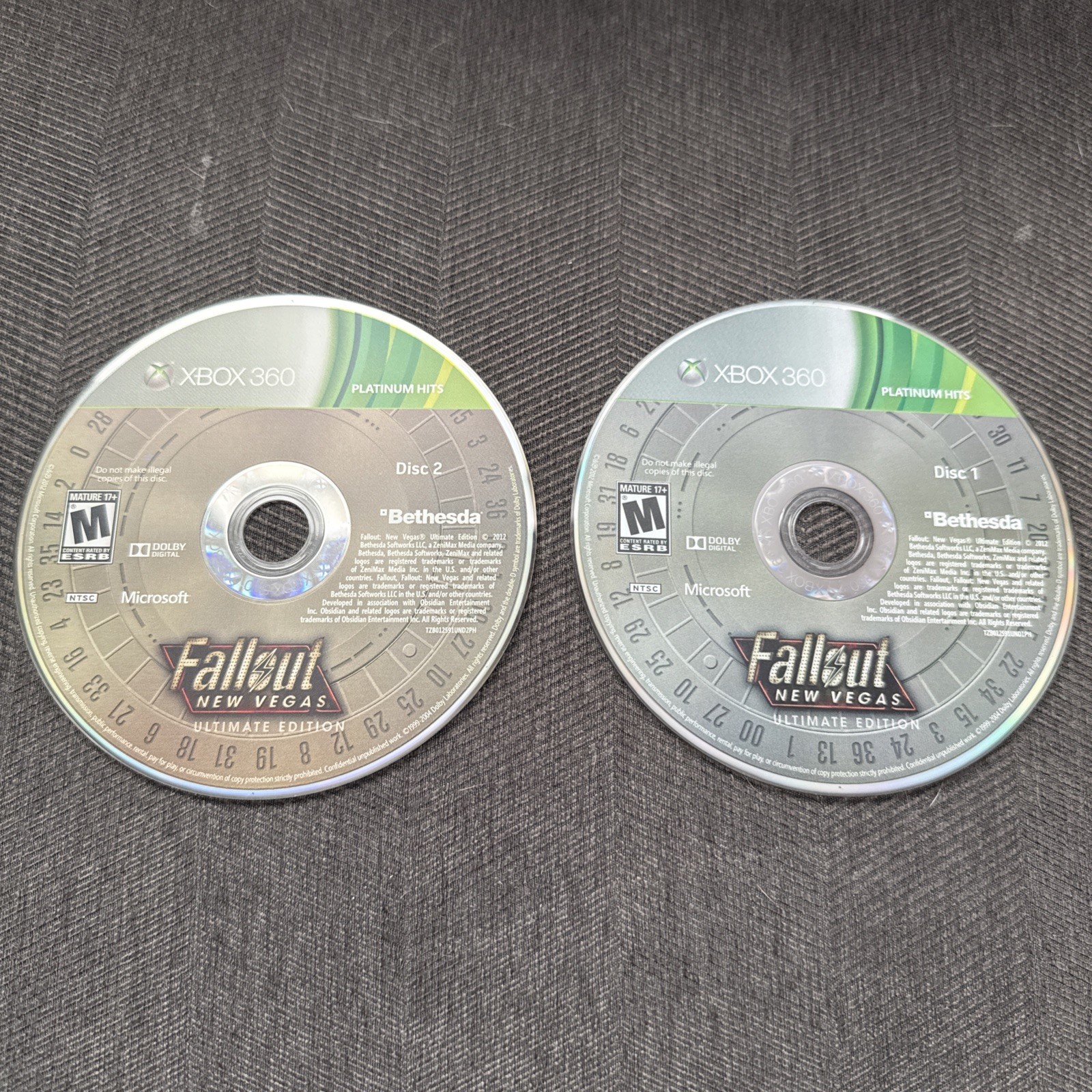Fallout New Vegas Ultimate Edition Xbox 360 Xbox One 2012
