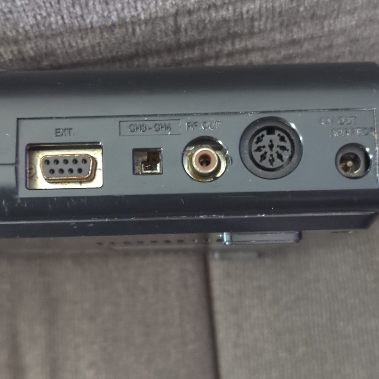 SEGA Genesis 16-Bit Home Console Black RF Connectivity w/ Volume Control