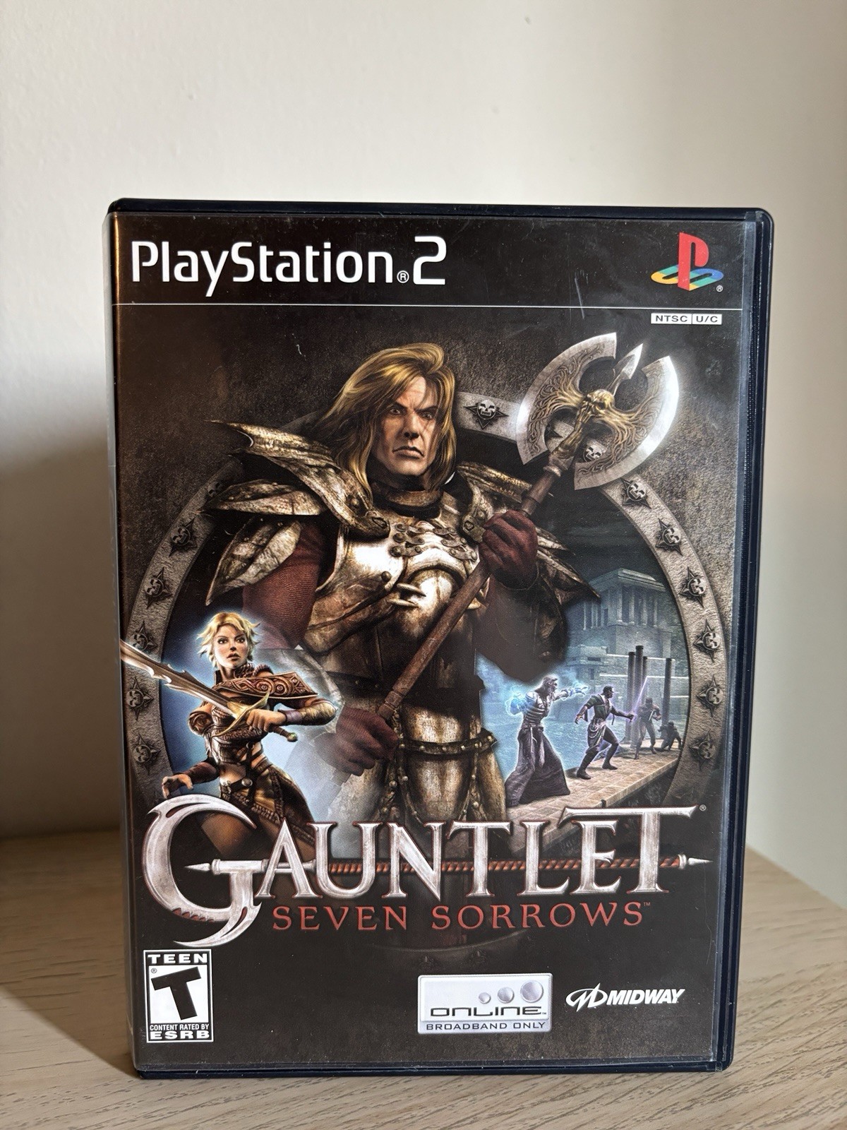 Gauntlet Seven Sorrows PS2 2005 Complete CIB Complete Tested Working