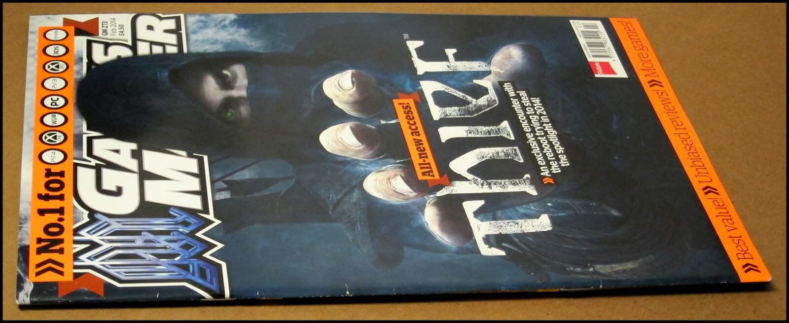 February 2014 Games Master Magazine Thief Video Game Reviews