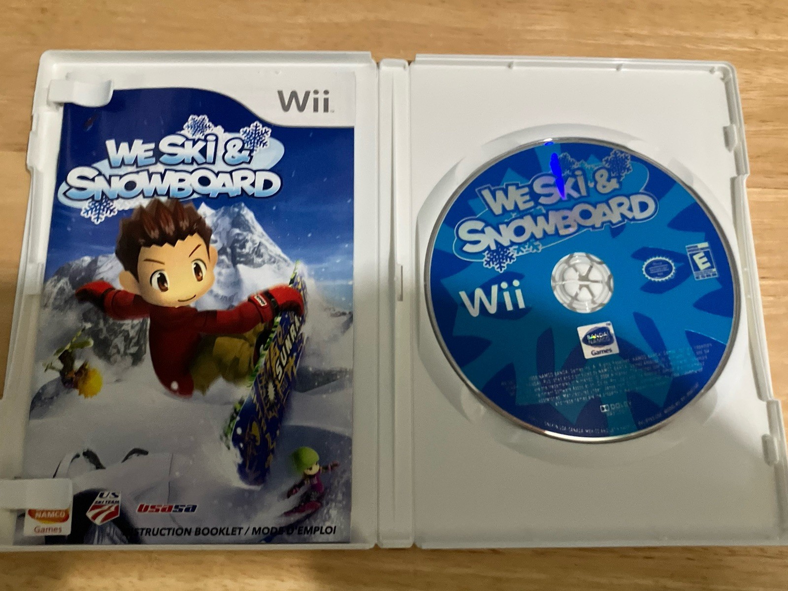 We Ski And Snowboard (Nintendo Wii Game, 2008) CIB Complete W/ Manual