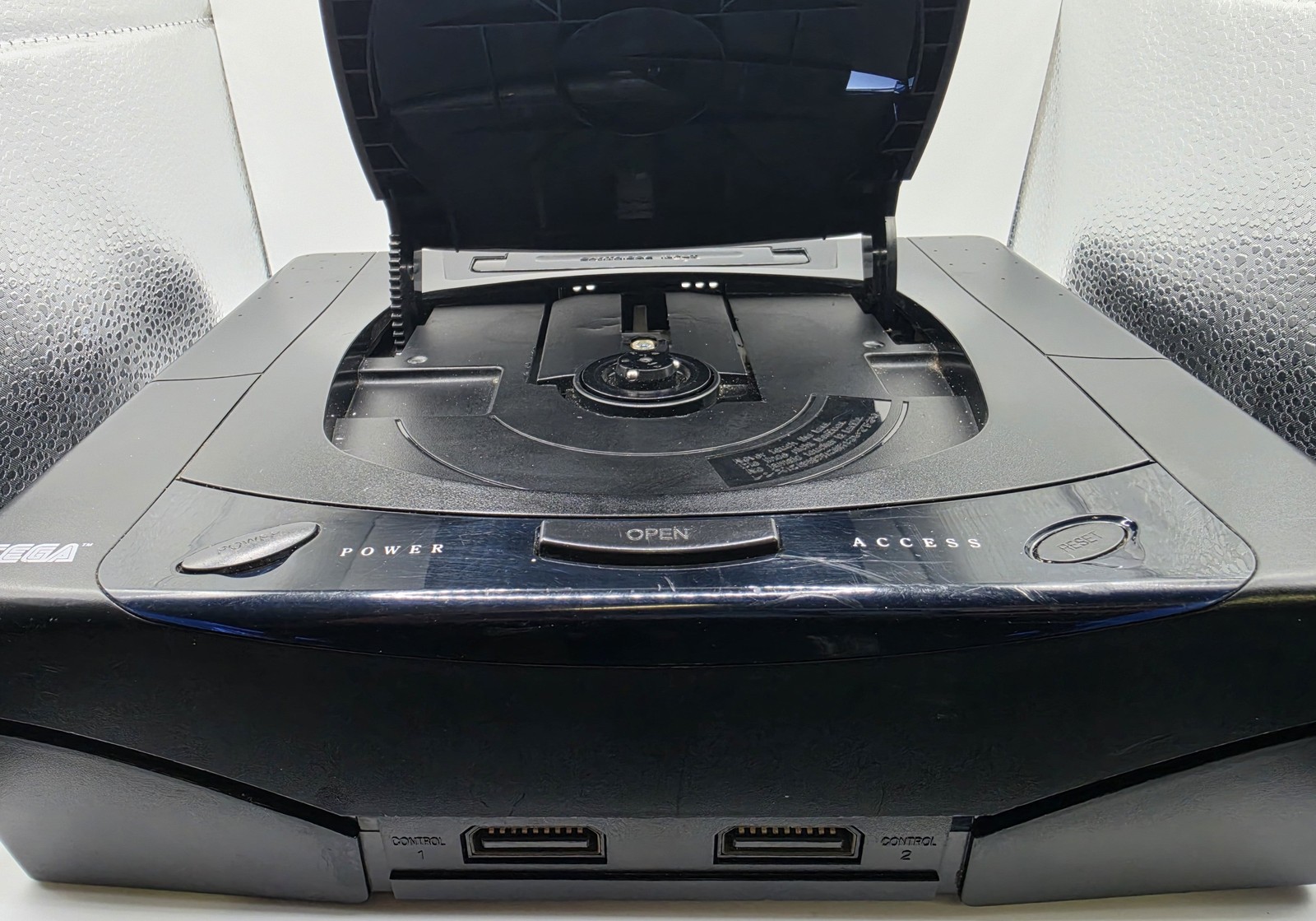Sega Saturn MK-80000 Console w/ Street Fighter Alpha Tested Working Sega Saturn