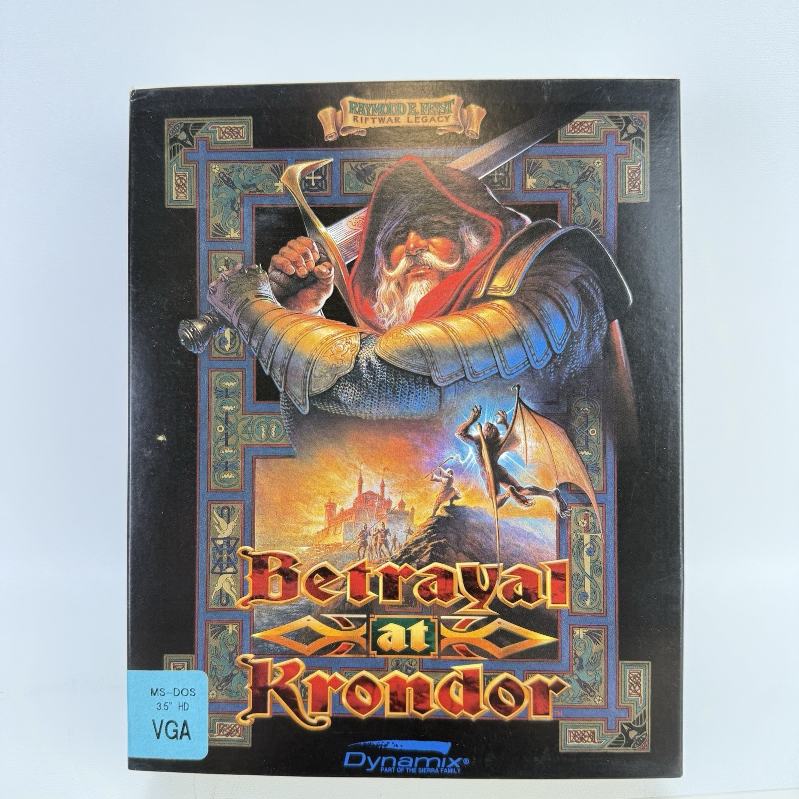 Betrayal at Krondor PC 3.5″ Disk 1993 RPG Adventure Dynamix Game. Fully Complete