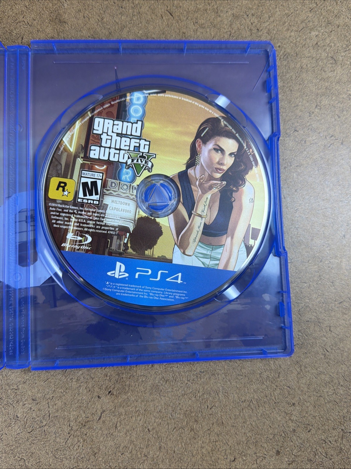 Grand Theft Auto V 5 – Premium Edition – PS4 – Complete w/ Map USED Tested CIB!