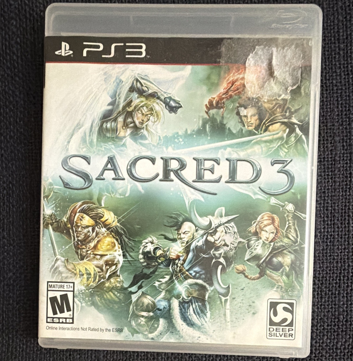 Deep Silver Sacred 3 PS3 2014 NTSC-U/C M Multiplayer Hack and Slash