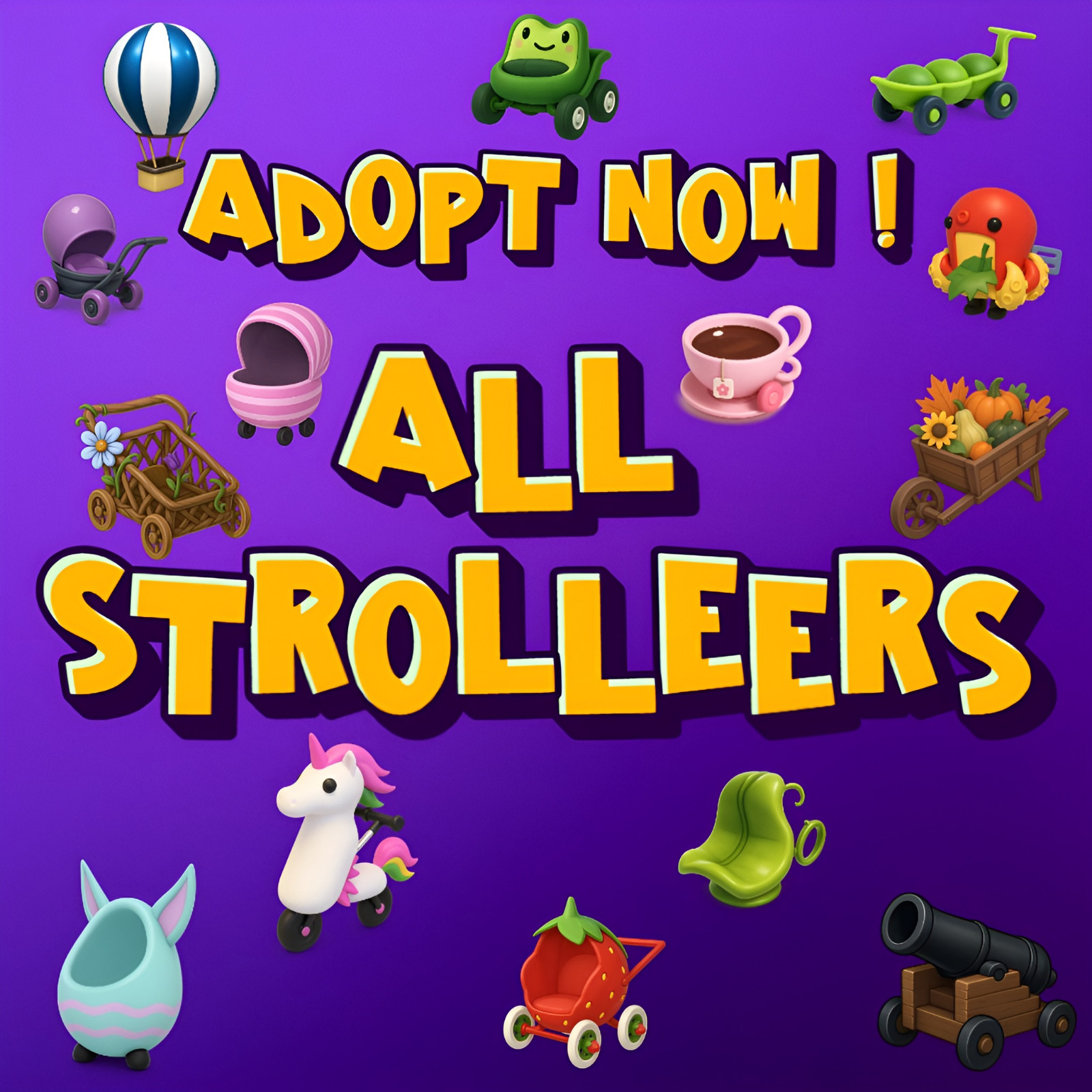 Adopt Top Pick 🌸All Popular stroller🌟Cheap🌟Fast Delivery🌟