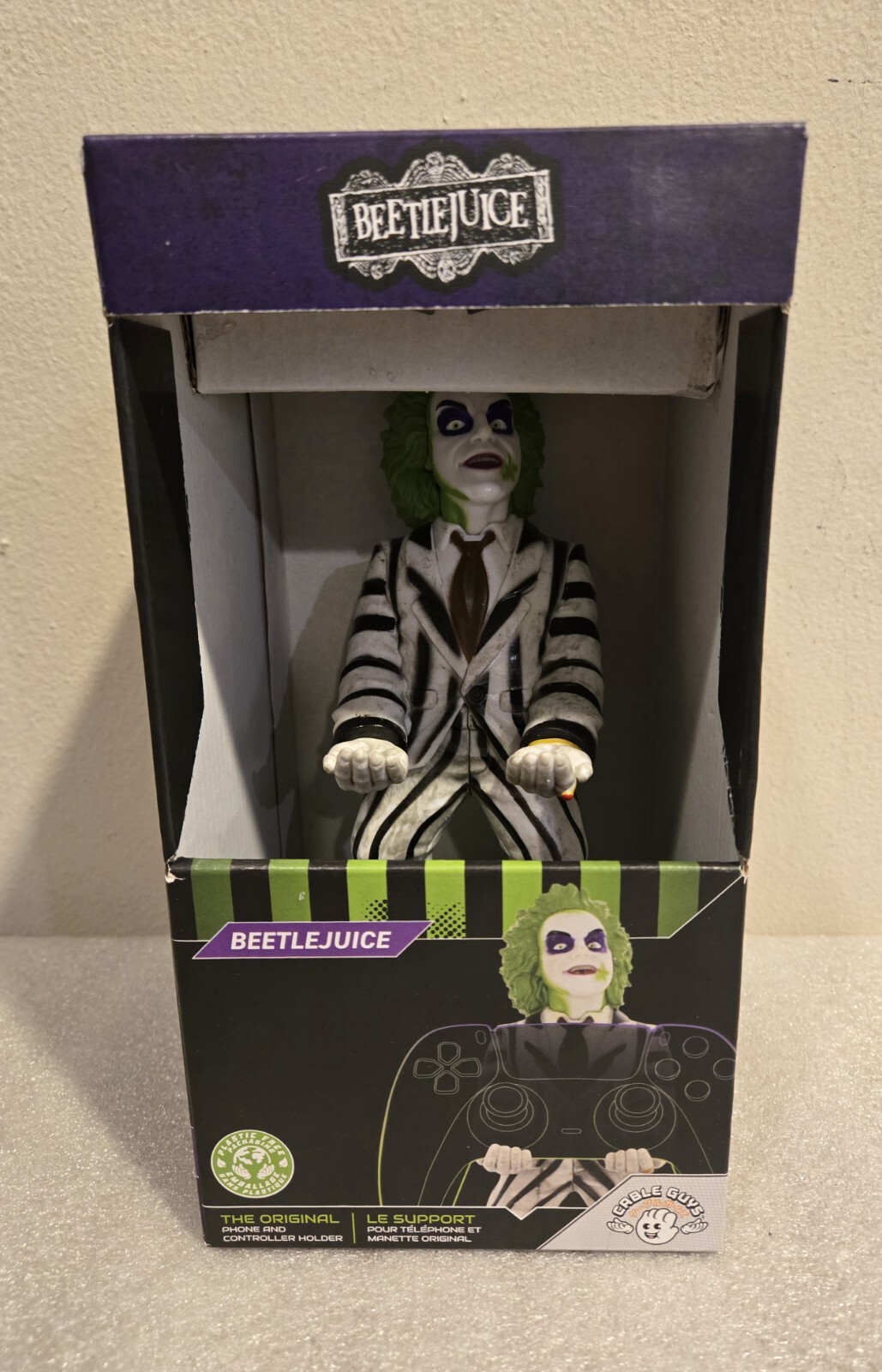 Beetlejuice Phone & Controller Holder / Cable Guys