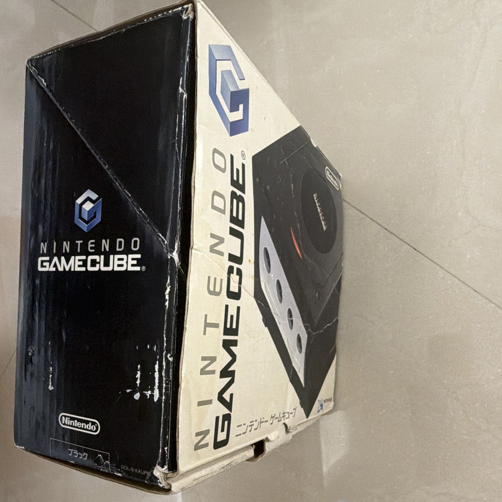 Nintendo GameCube DOL-001 Black NTSC-J Japan Console w/ Box, Controller, Cables
