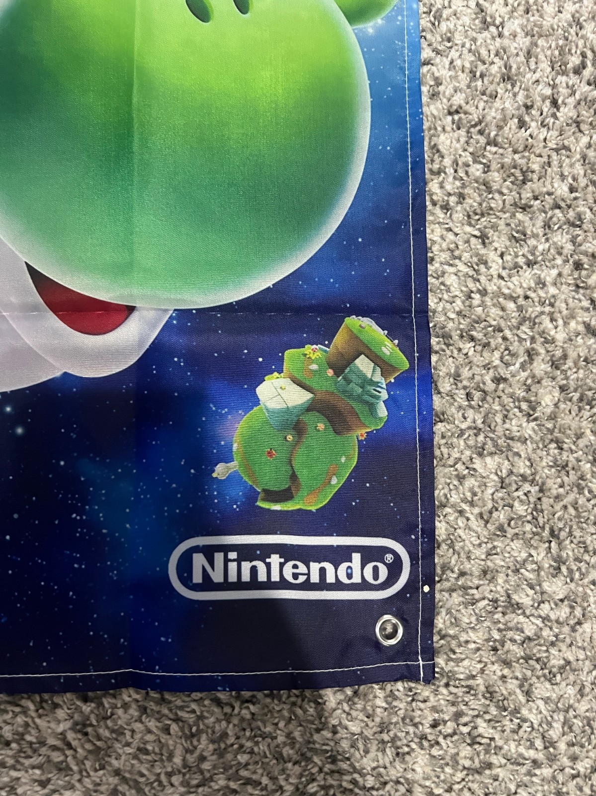 Super Mario Galaxy 2 Wall Flag Banner Tapestry 2 x 3 Ft, Wii