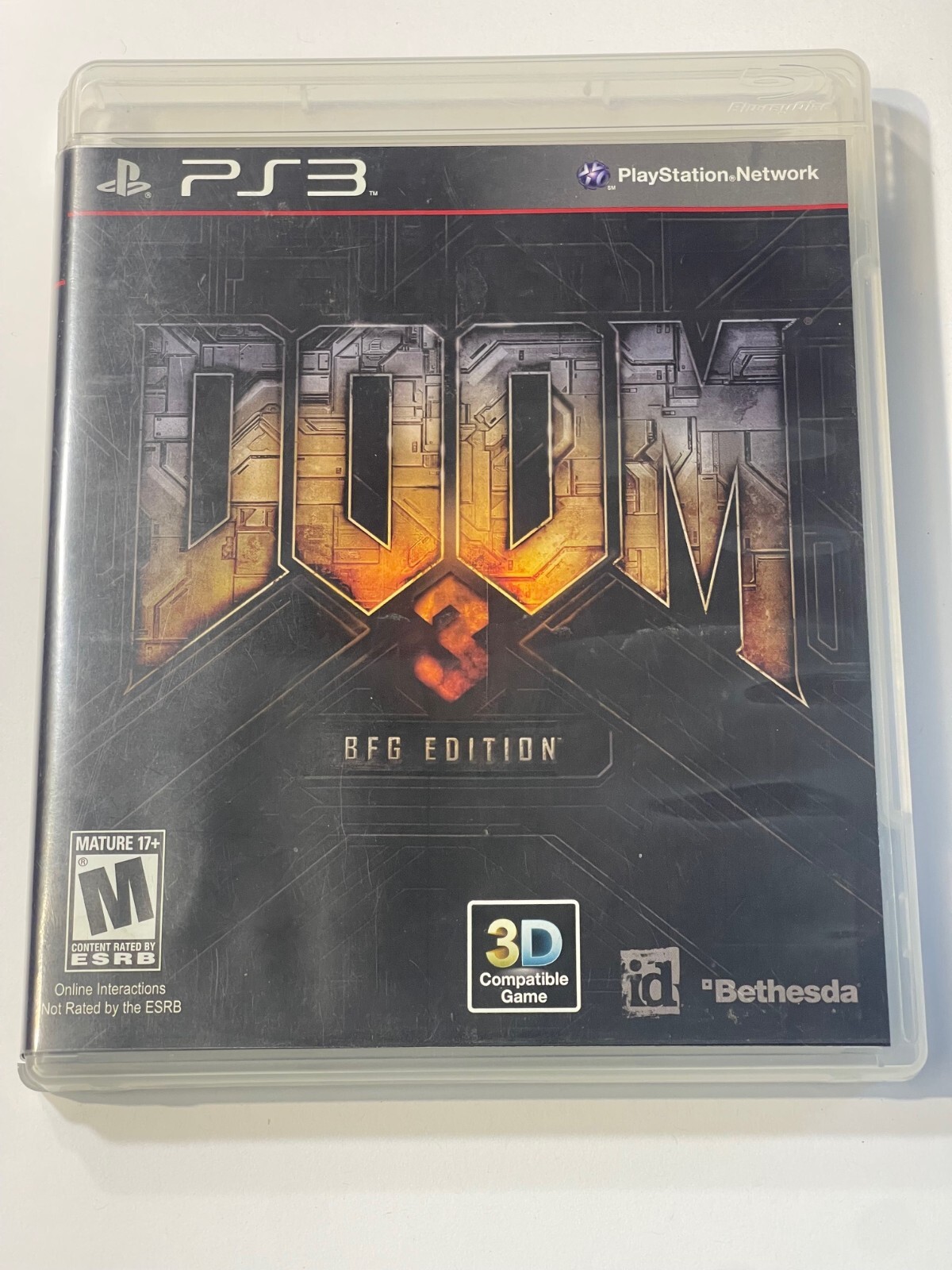 Doom 3 BFG Edition (Sony PlayStation 3 PS3, 2012) Bethesda FPS Shooter – Tested!