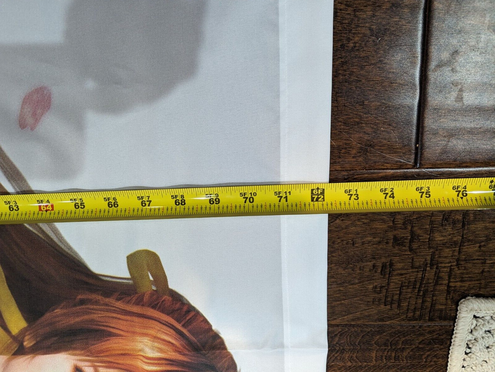 Dead or Alive 5 Last Round “Life Size” 6ft Tall Kasumi Tapestry UNUSED Tecmo DOA