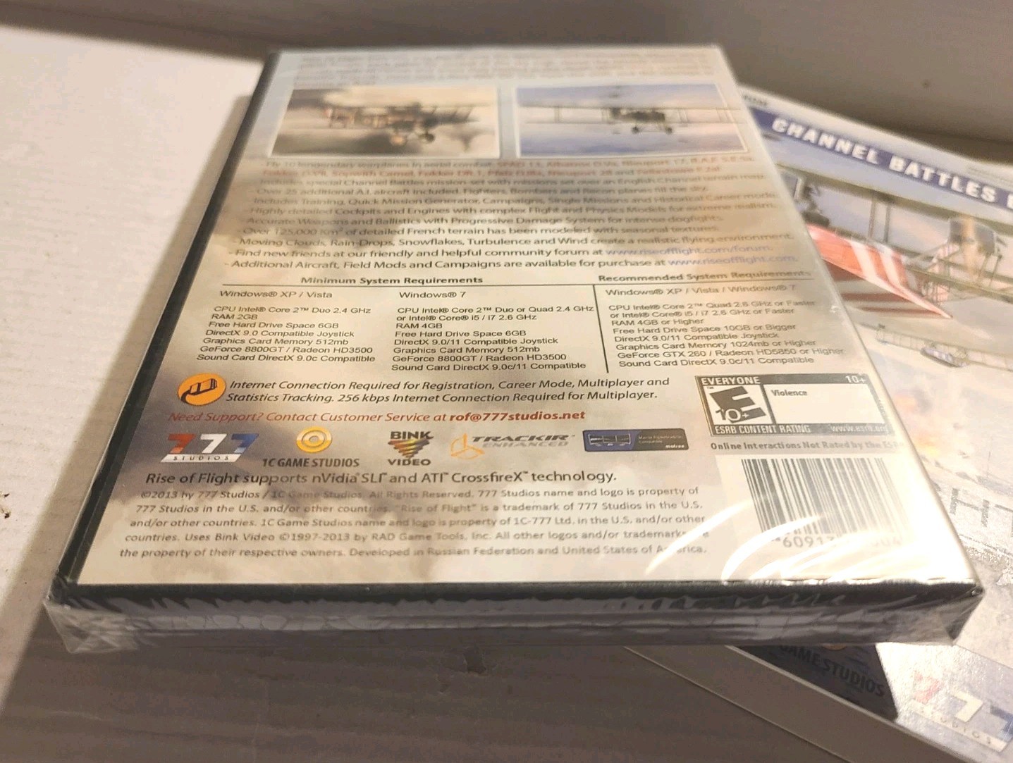 NEW SEALED Rise of Flight The First Great Air War Flying Channel Battles PC game