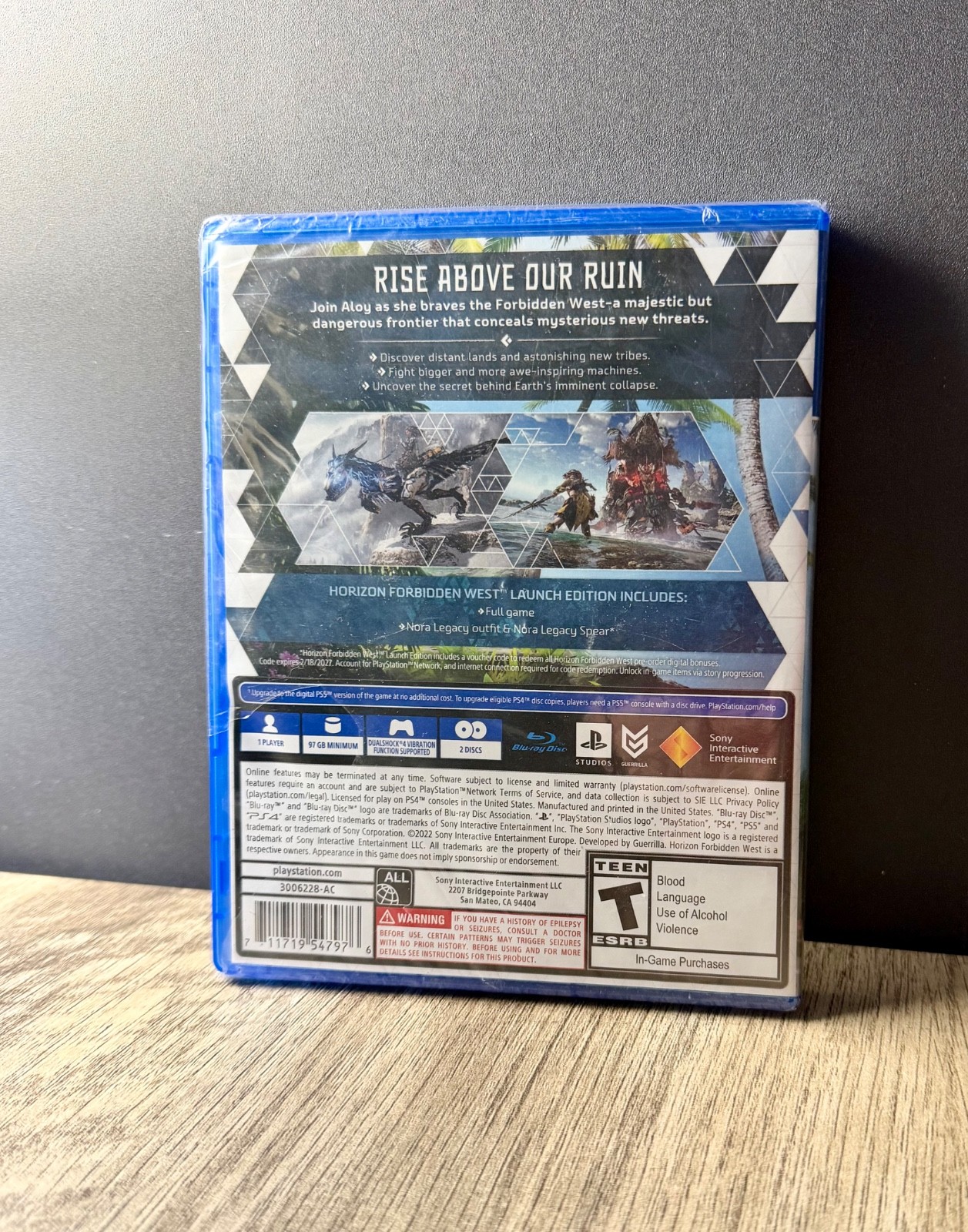 Horizon Forbidden West – PS4 PlayStation 4 – Brand New Factory Sealed