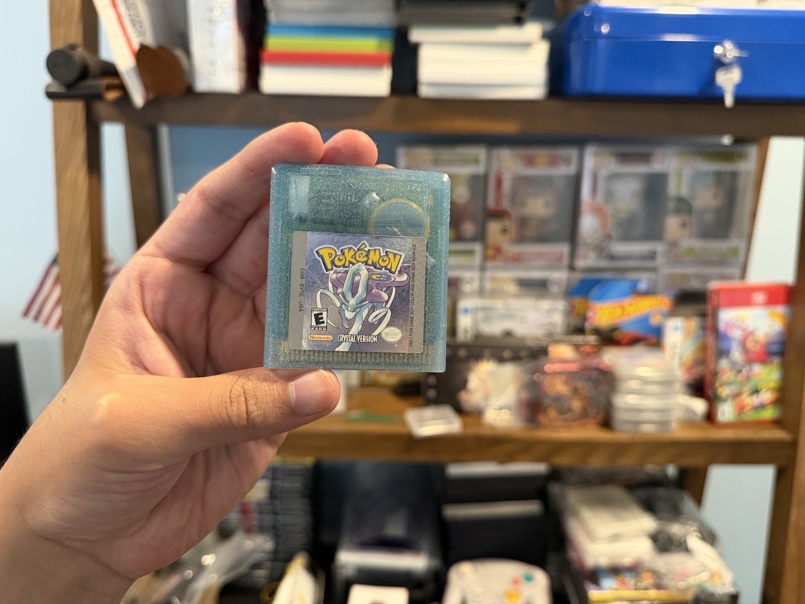 Pokemon Crystal Version Nintendo Gameboy Color Tested AUTHENTIC Cartridge