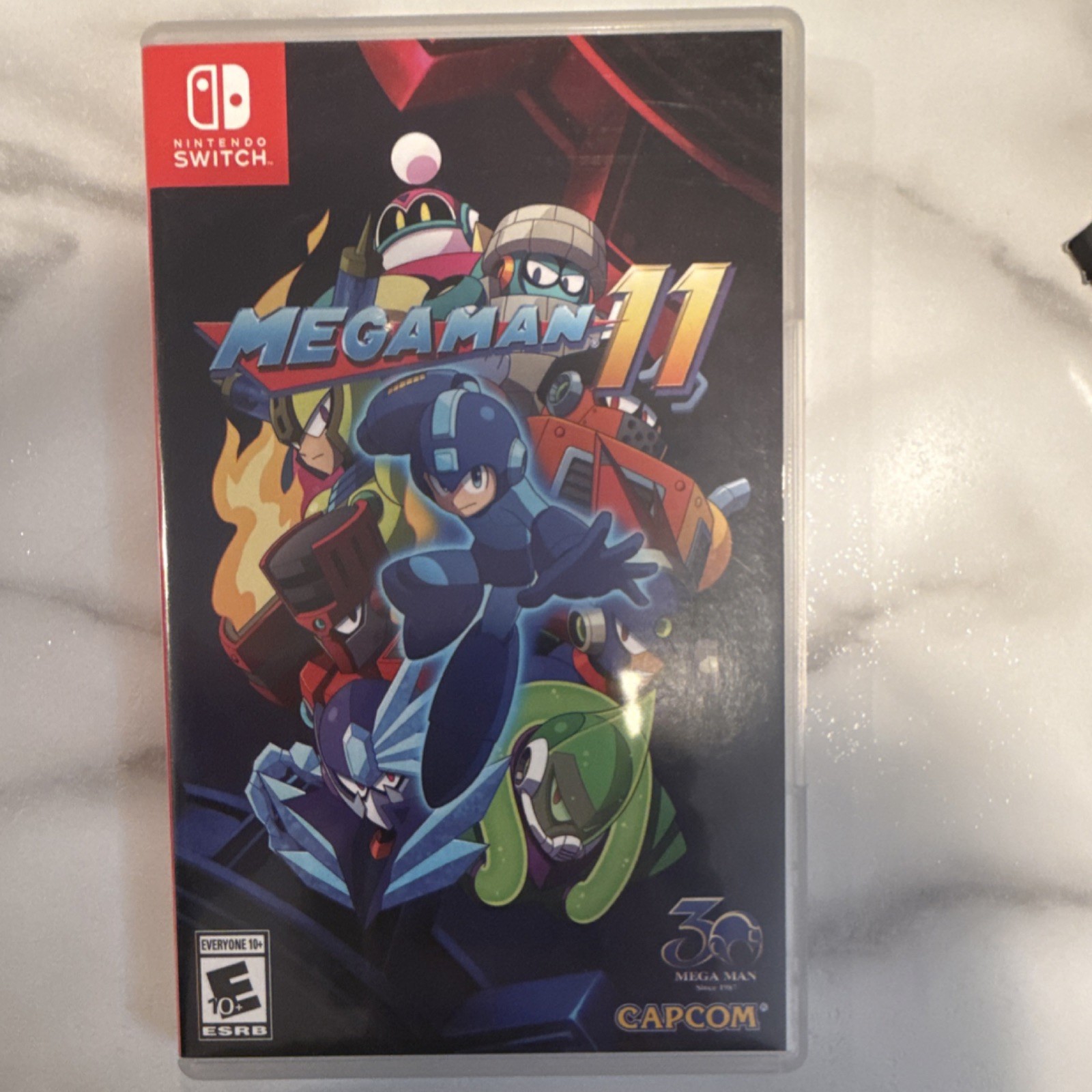 Mega Man 11 Nintendo Switch Capcom Action Platformer E10+ NTSC Time Trials 2018