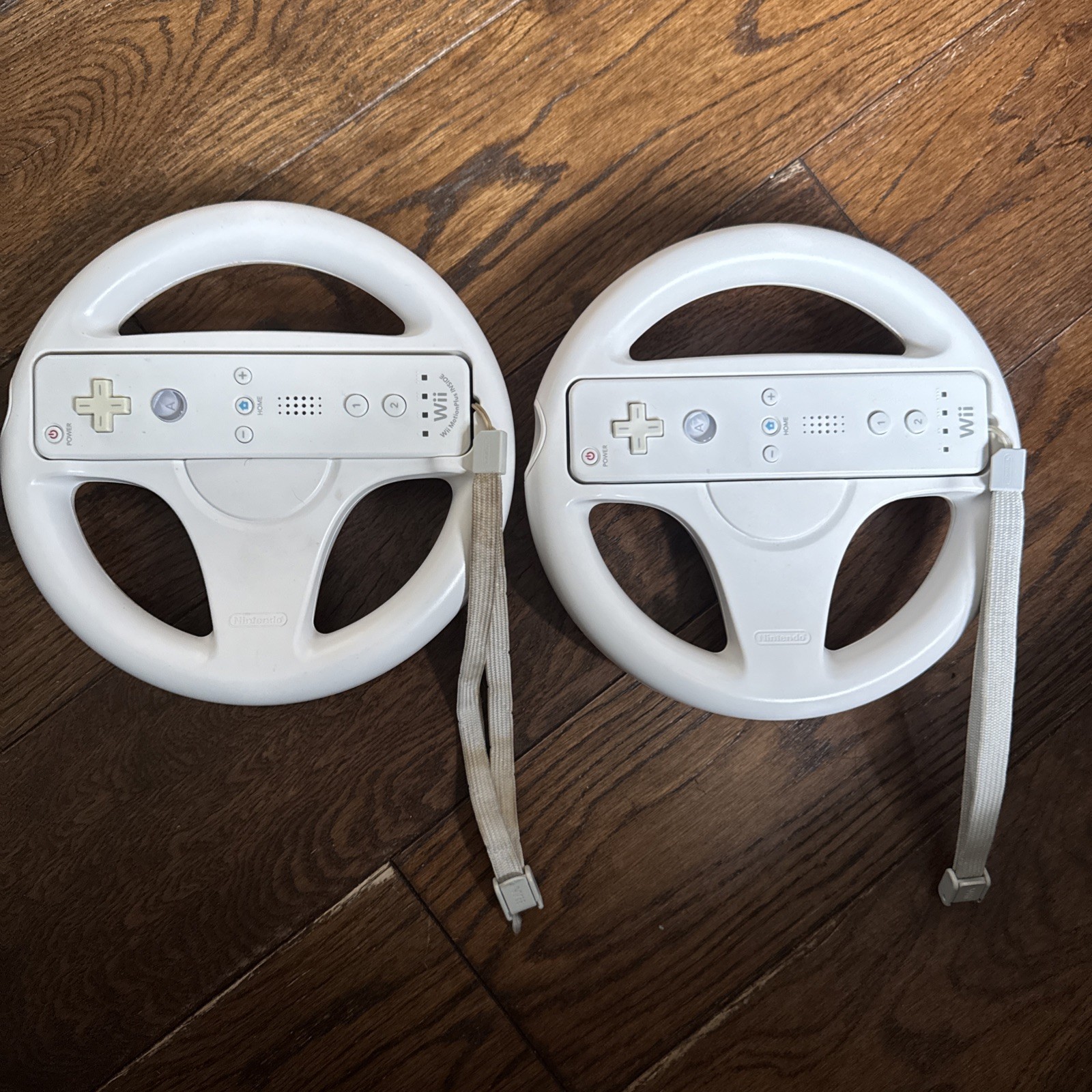 Nintendo Wii Wheel Wii Remote Controller- 2 PIECES-Controllers-Game Accessories