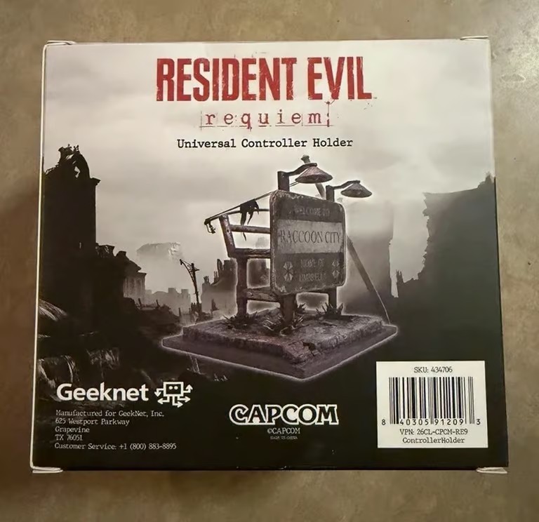Resident Evil Requiem Universal Controller Holder Exclusive Gamestop Capcom