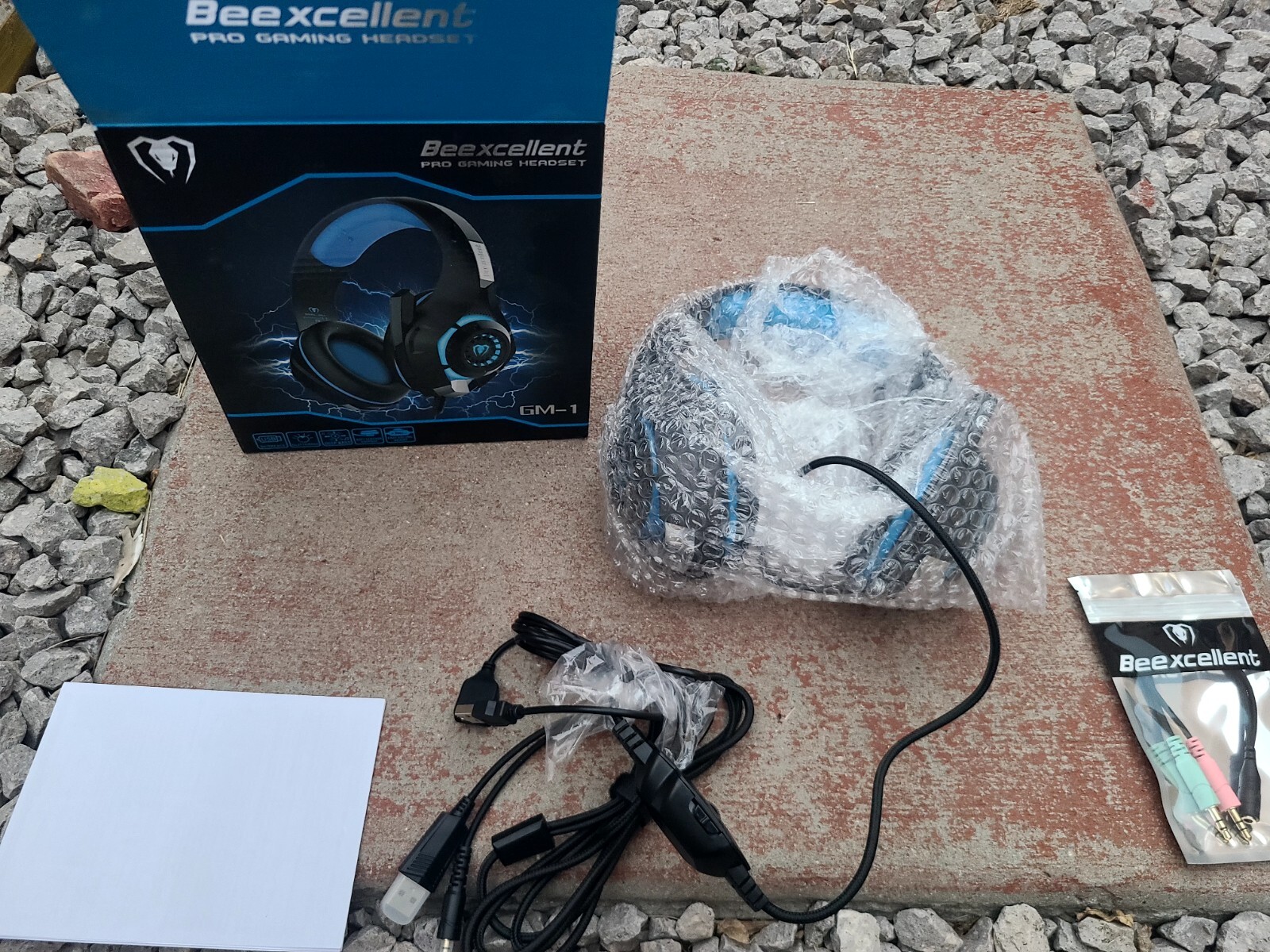 Beexcellent GM-1 Gaming Headset with Surround Sound & Noise-Isolation Microphone