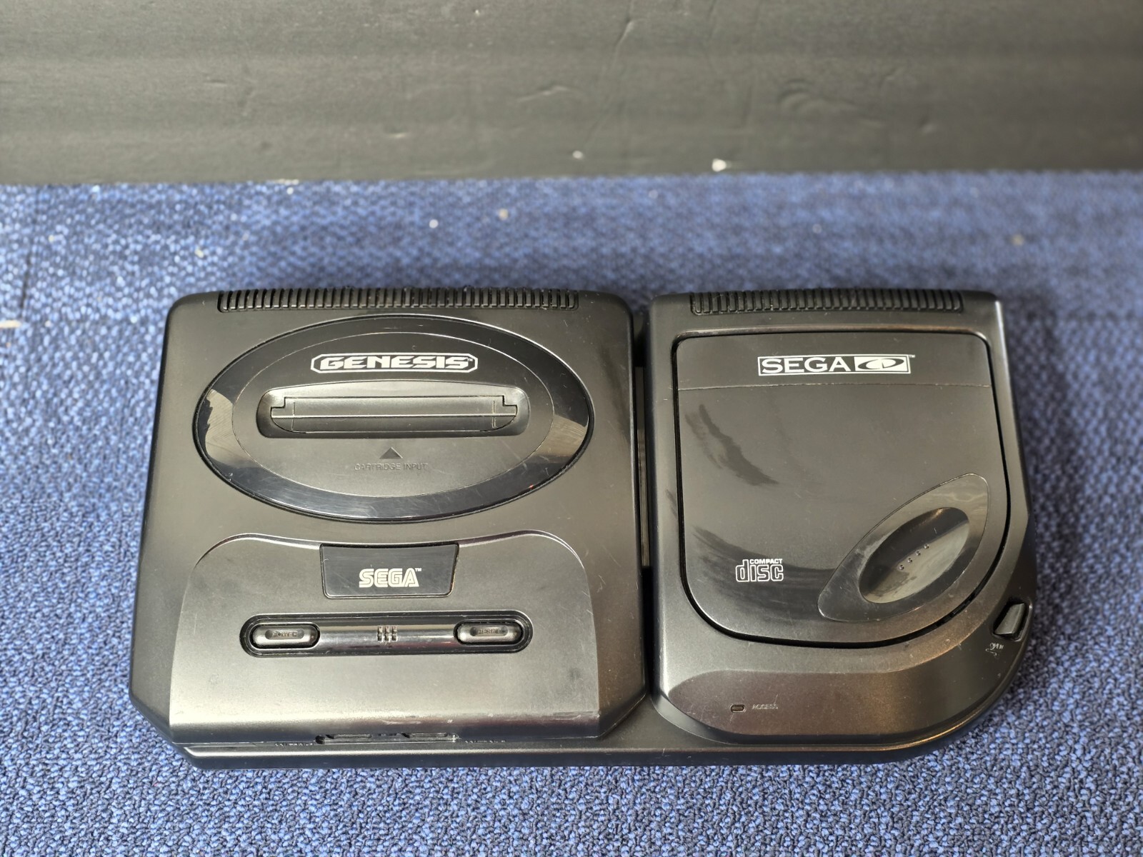 SEGA Genesis Console w/ CD Expansion RARE | READ