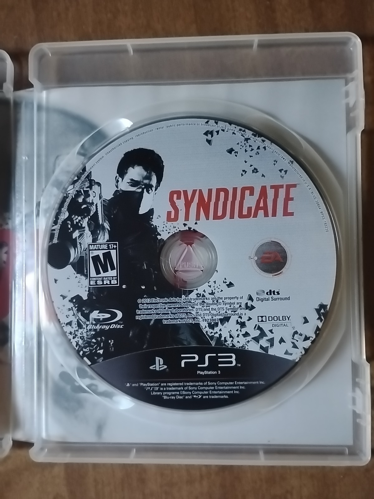 Syndicate Black Label Sony PS3 EA Games Complete And Tested