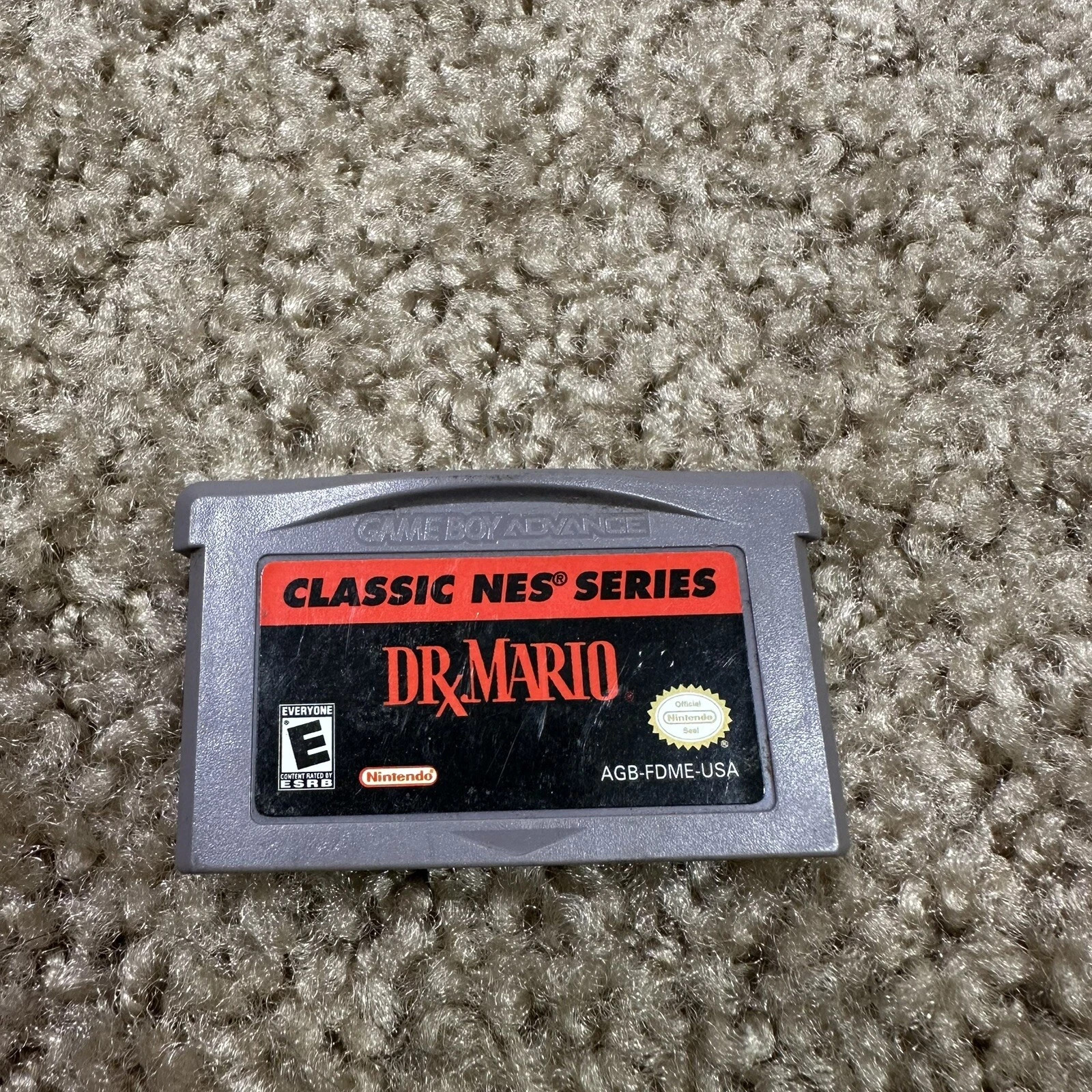 Dr Mario Classic NES Series Nintendo Game Boy Advance GBA Cartridge Only Tested