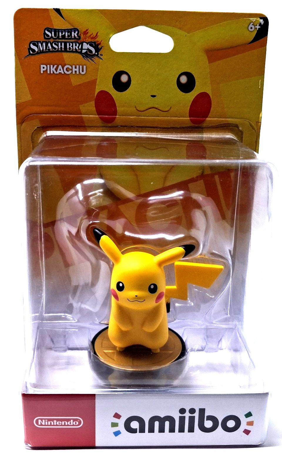 Nintendo Amiibo Super Smash Bros. Series Pikachu Collectible Figure New