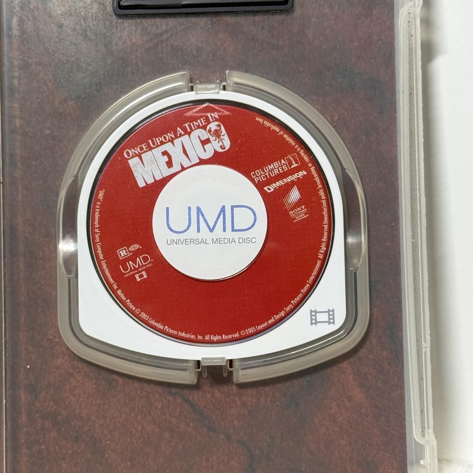 Once Upon a Time in Mexico UMD Video PSP Movie Antonio Banderas Salma Hayek