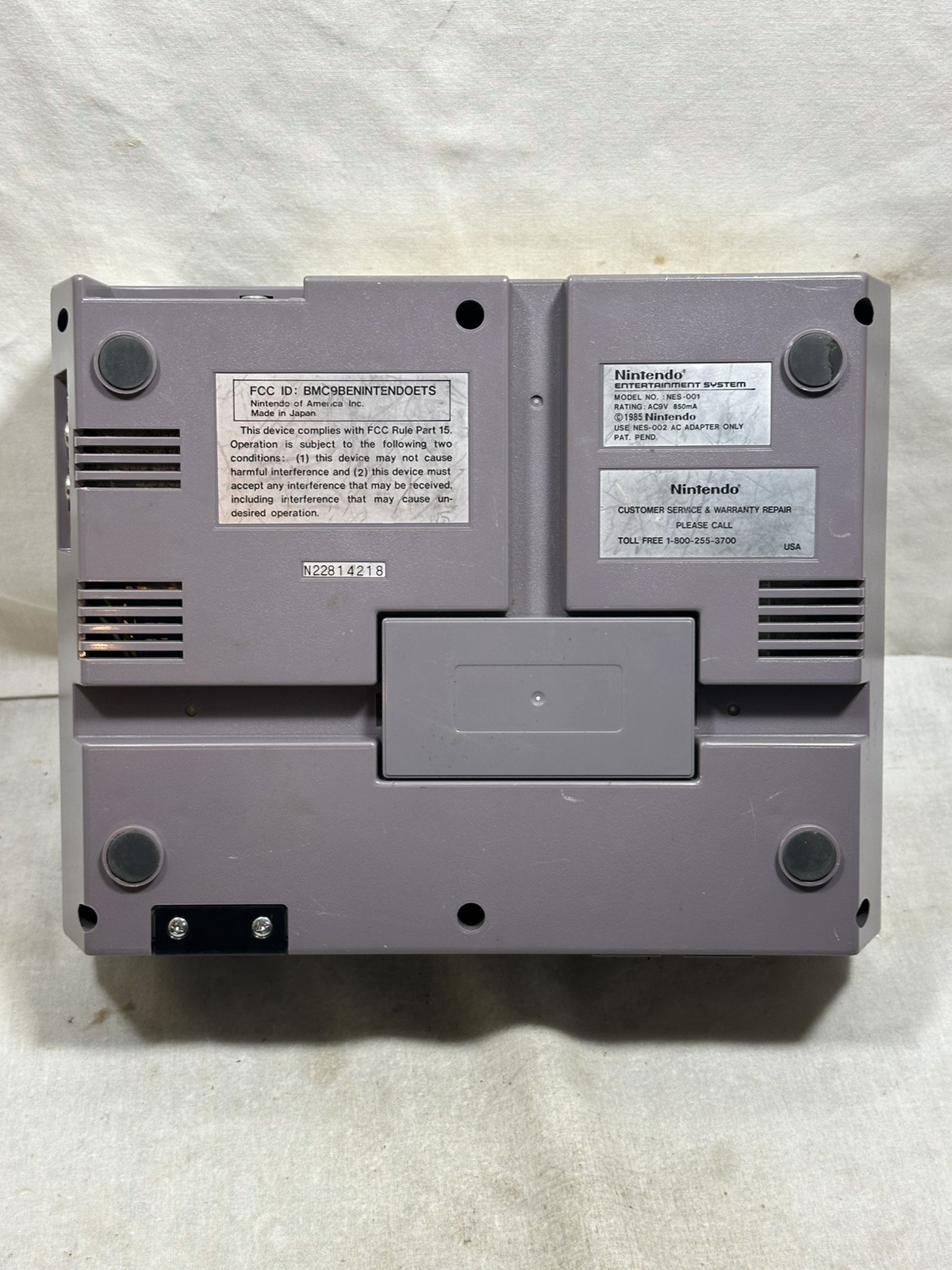 Nintendo Entertainment System NES-001 Console OEM Bundle – NEW 72 Pins – Tested