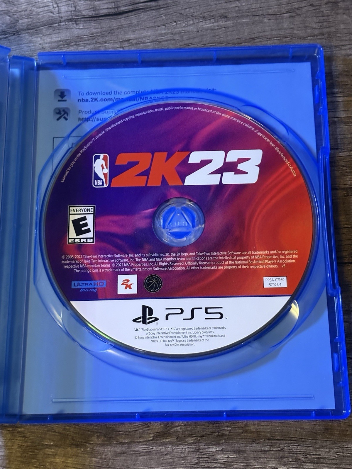 NBA 2K23 [Dreamer Edition] (Sony PlayStation 5 PS5, 2022) J. Cole Rare