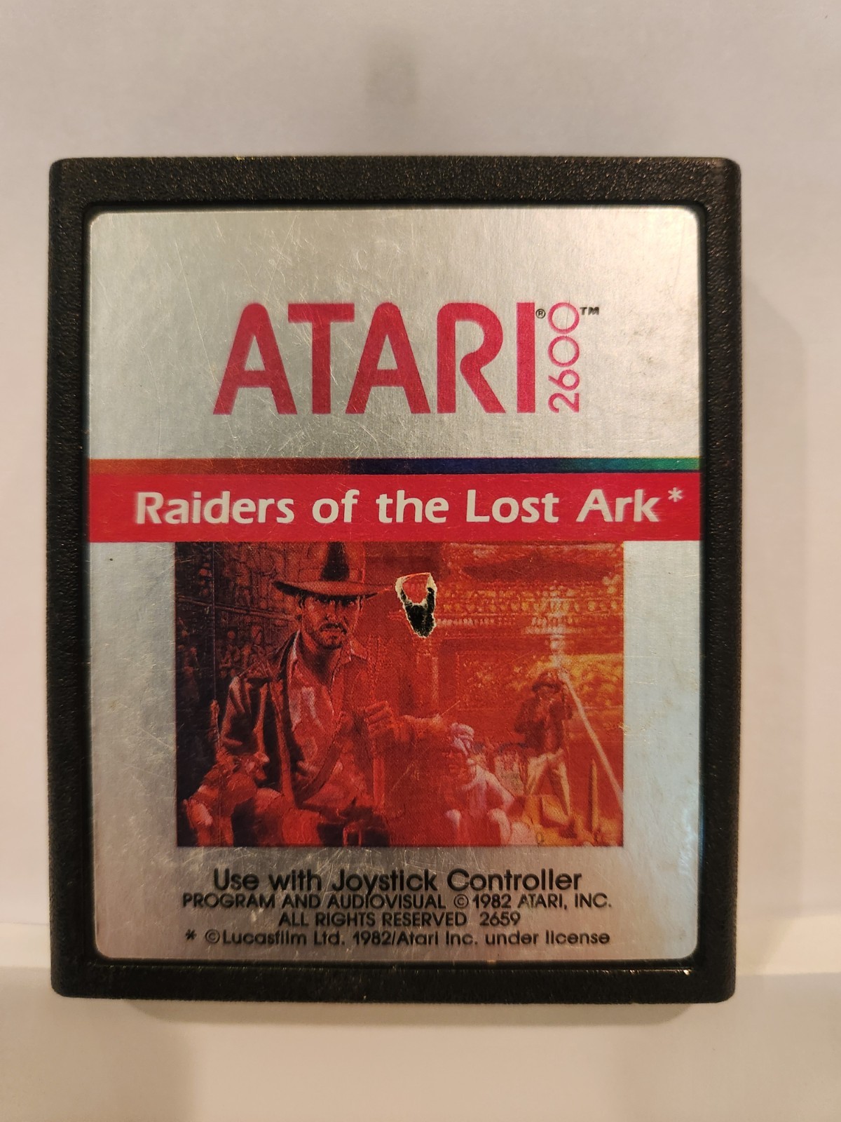 Raiders of the Lost Ark (Atari 2600, 1982) Cartridge Only – Tested