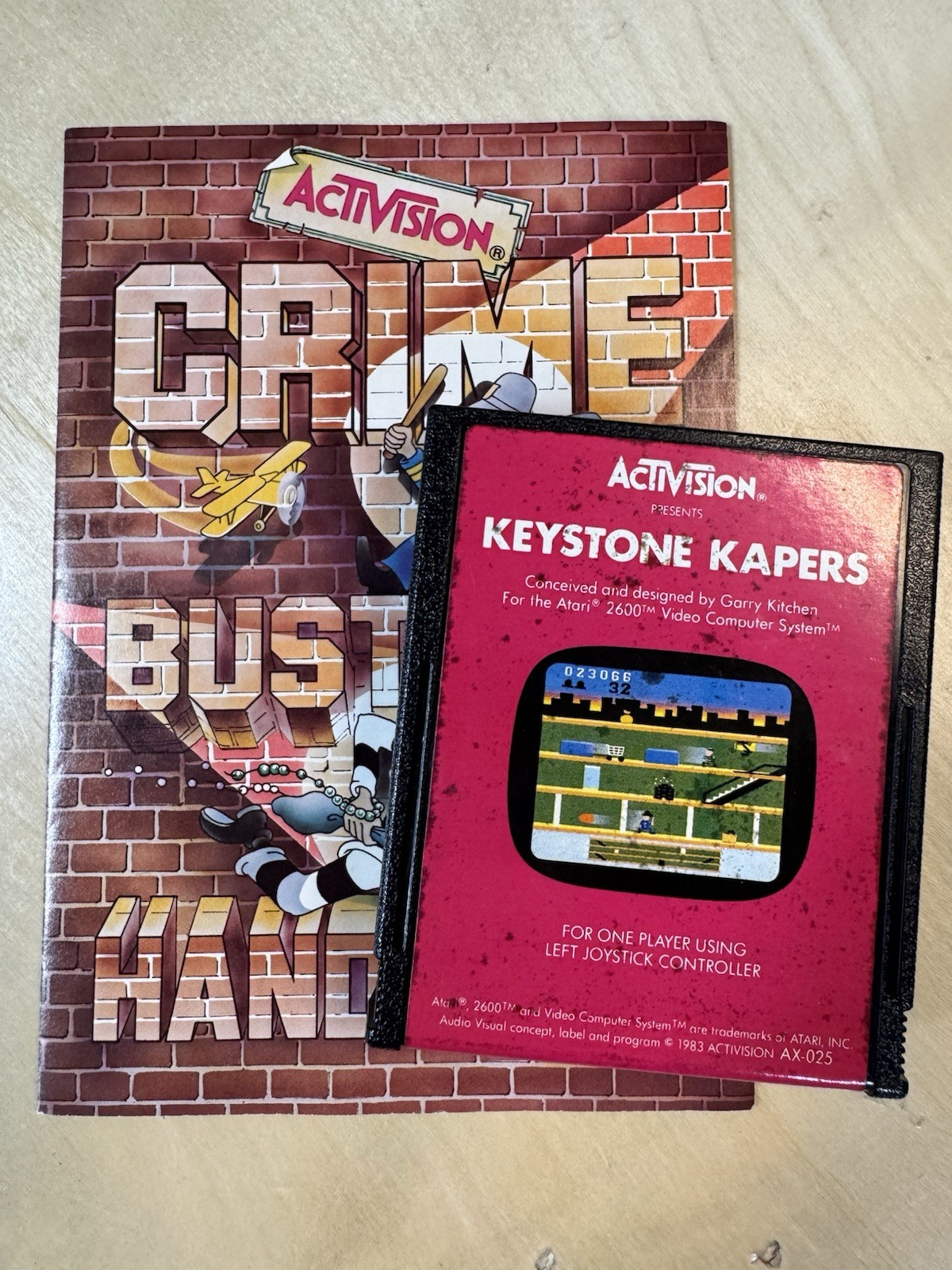 Keystone Kapers Atari 2600 By Activision – Great Box & Cartridge Condition