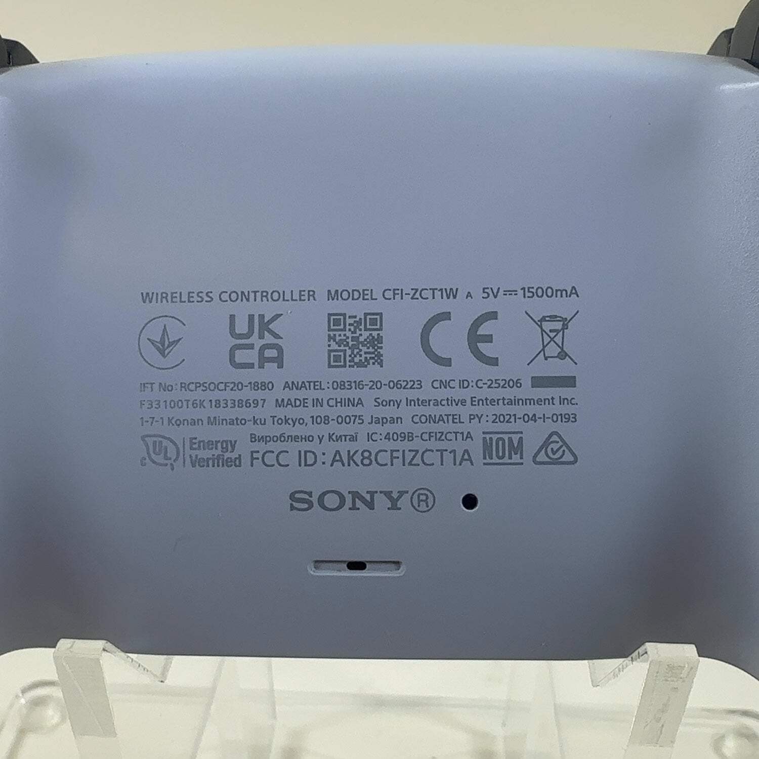 Sony PlayStation 5 PS5 DualSense Wireless Controller White CFI-ZCT1W