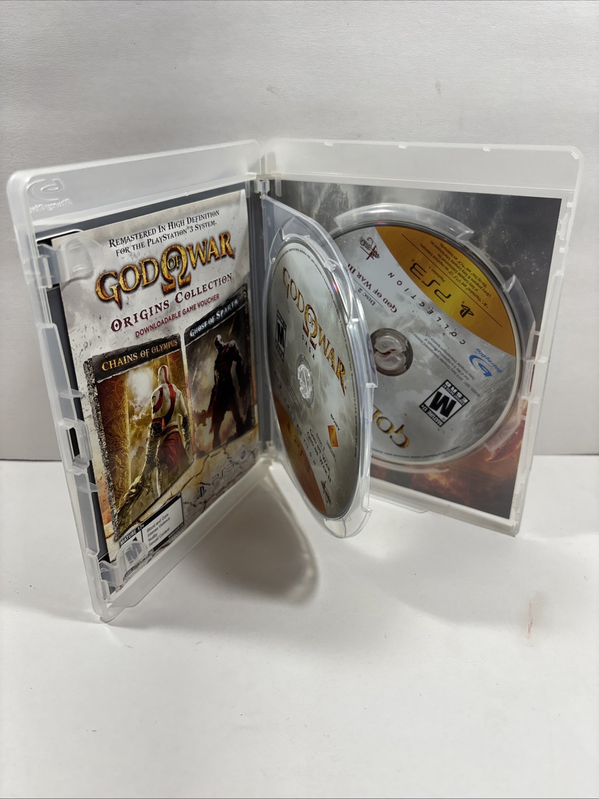 God of War Saga (Sony PlayStation 3 PS3 2012) No Valid Code Included Good Tested