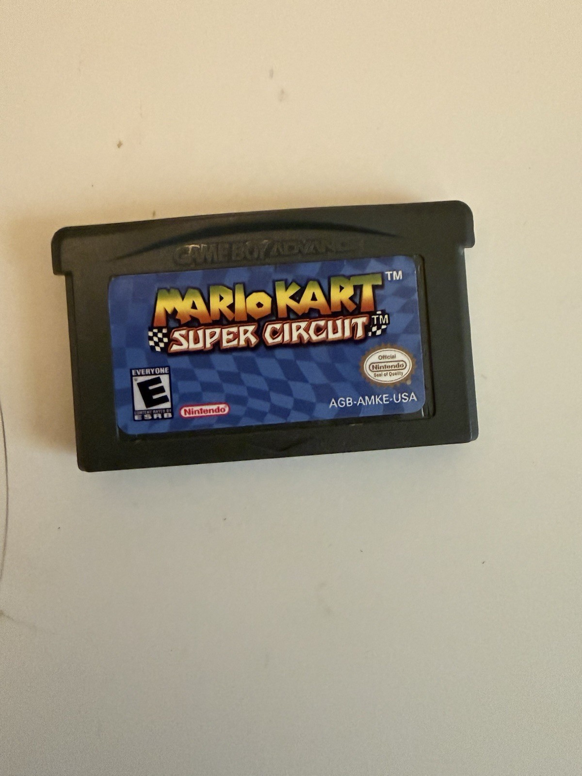 PROFESSIONALLY RESTORED OEM Game Boy Pocket Advance (Black) & Mario Kart!