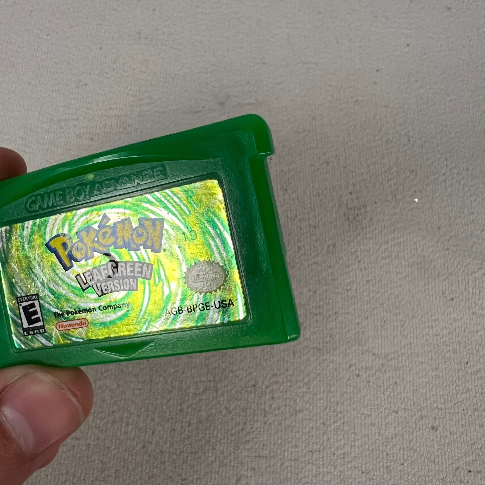 Pokemon LeafGreen Version Game Boy Advance GBA Authentic Tested Saves Nintendo