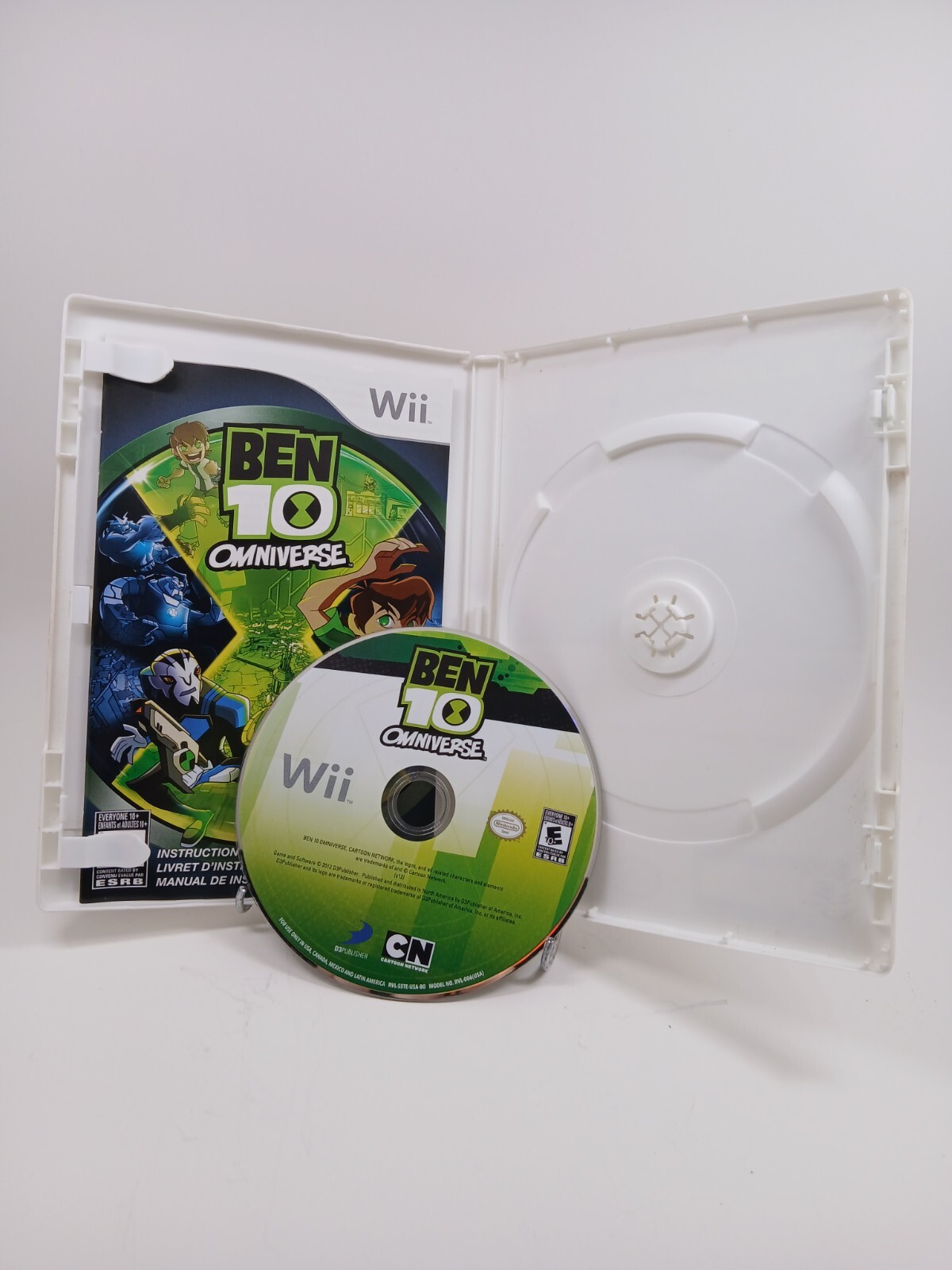 Ben 10: Omniverse (Nintendo Wii, 2012) Pre-Owned Tested Rated E10+
