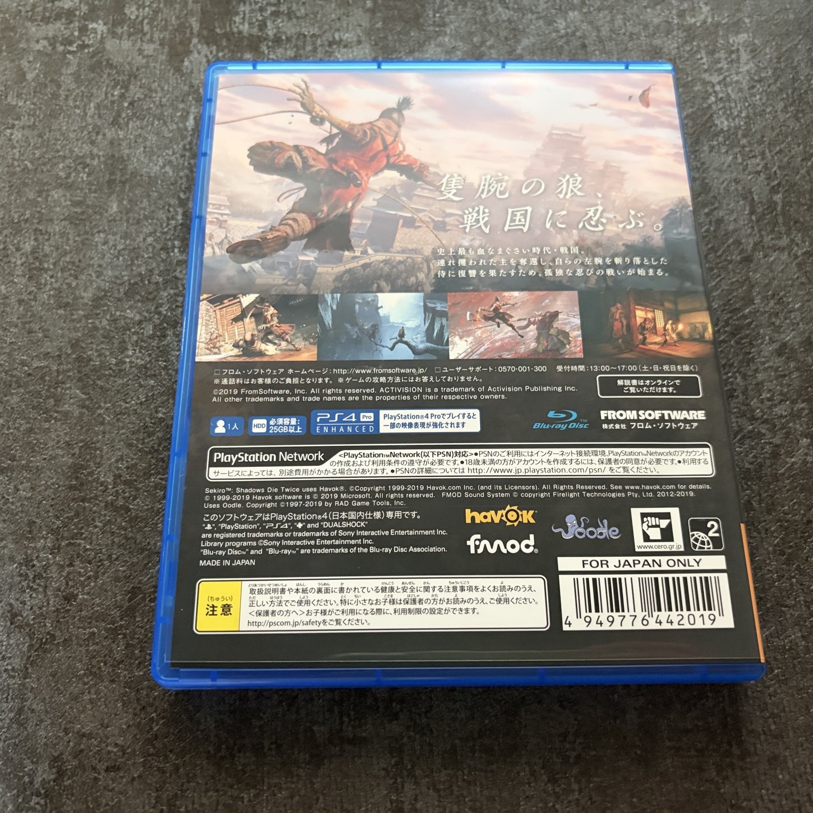 Sekiro Shadows Die Twice Limited Edition Sony PlayStation PS4 JAPAN