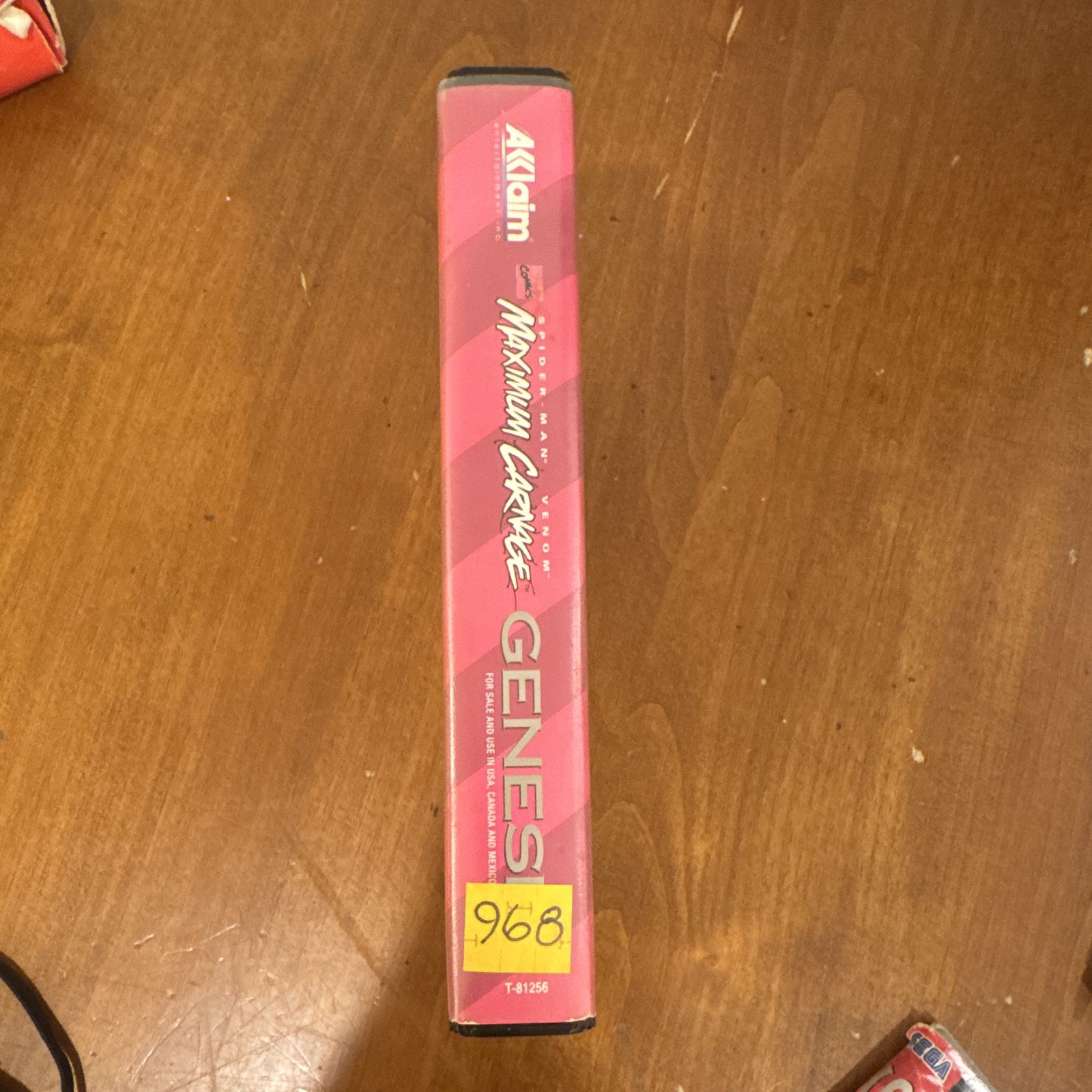 Acclaim Spider-Man & Venom: Maximum Carnage Sega Genesis 1994 CIB Complete