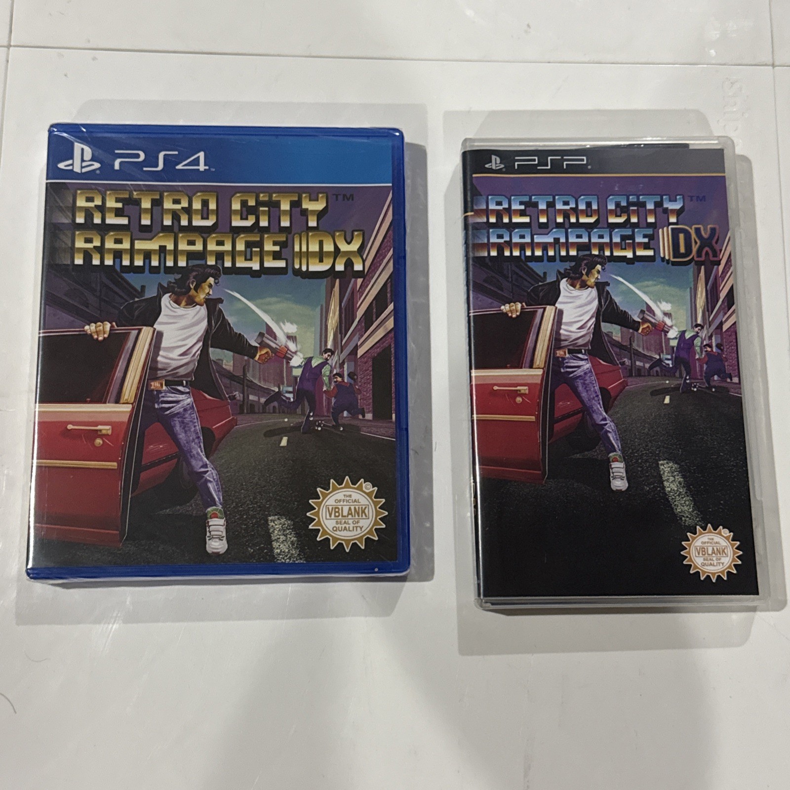 Retro City Rampage DX VBlank PlayStation 4 PS4 NEW PSP Portable Case Fast Ship